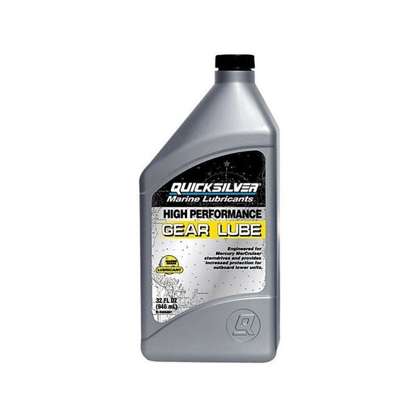 Quicksilver Quicksilver 75W90 Synthetic Marine Lower Unit Gear Oil 32 oz 71092858064Q01